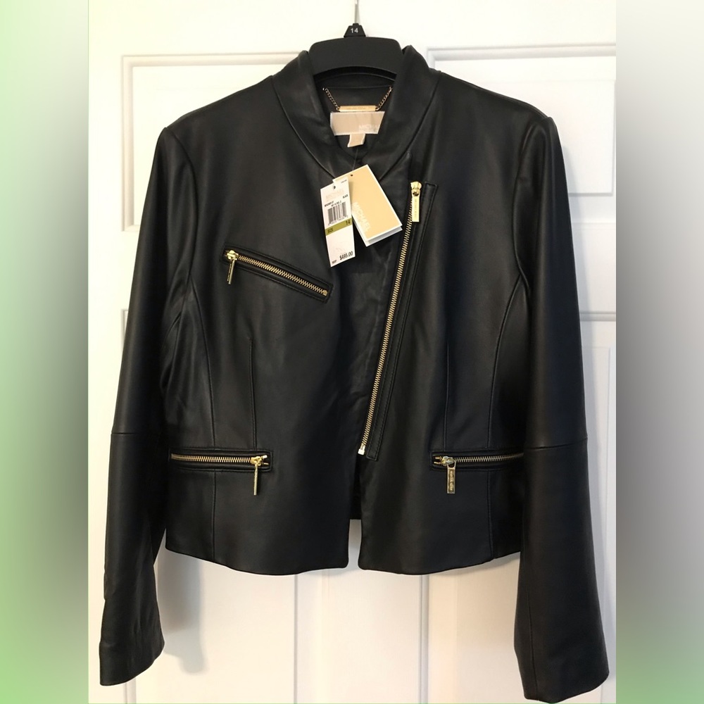Michael Kors leather jacket
